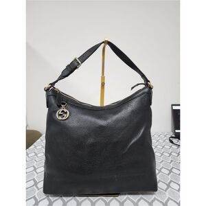 Gucci Interlocking G Hobo Bag Black